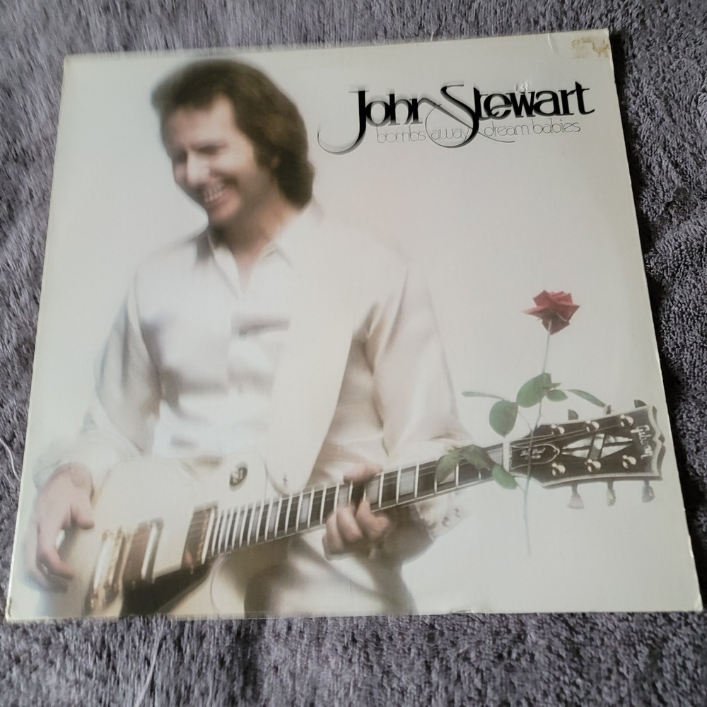 Vtg‎ John Stewart Bombs Away Dream Babies RS-1-3051 Vinyl Record LP Album Disc